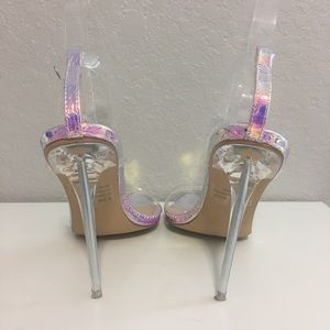 Shoes - Mermaid skins clear heels Shoes - Mermaid skins clear heels